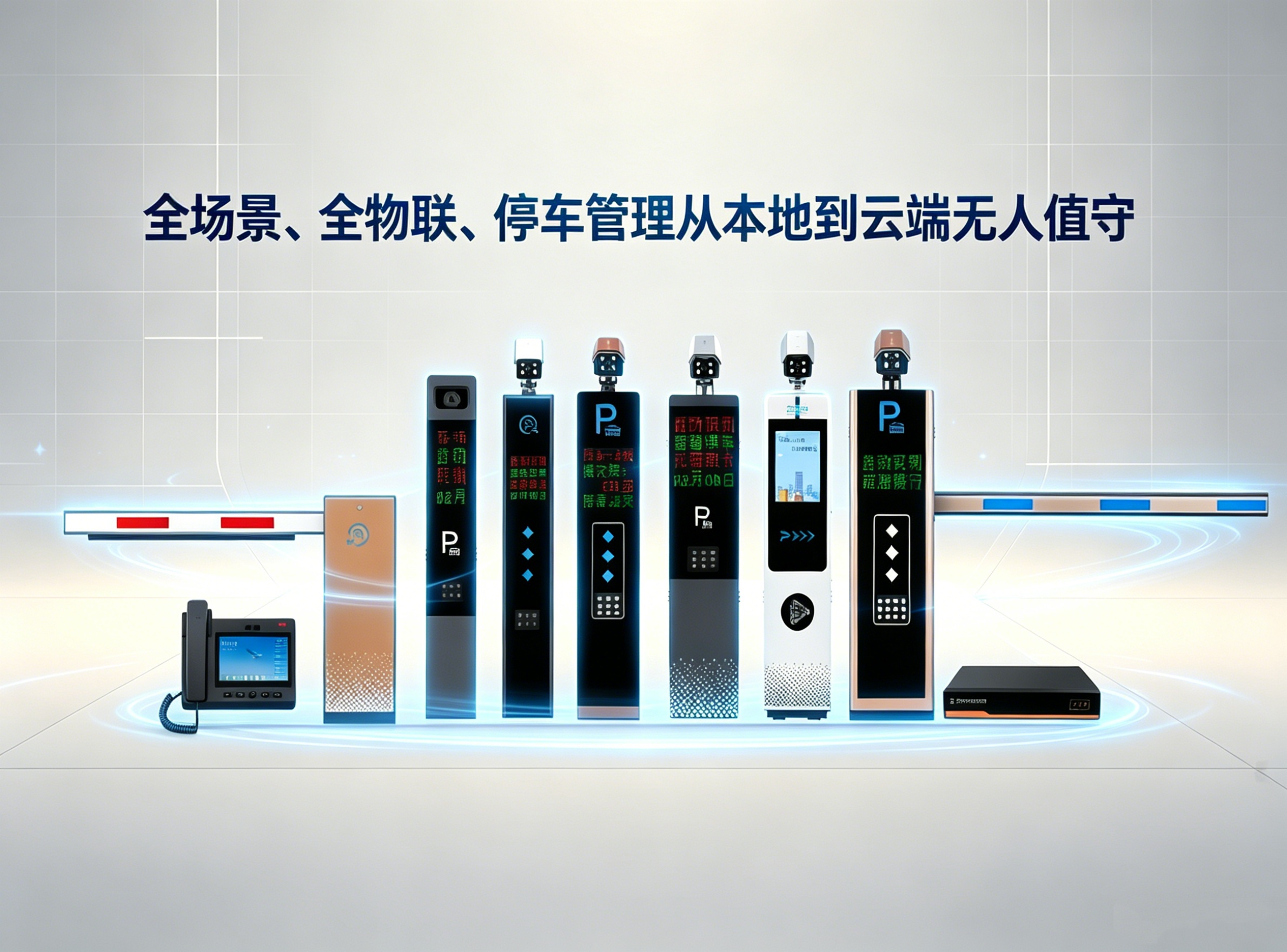 2026年新款全系列云端无人值守停车场系统
