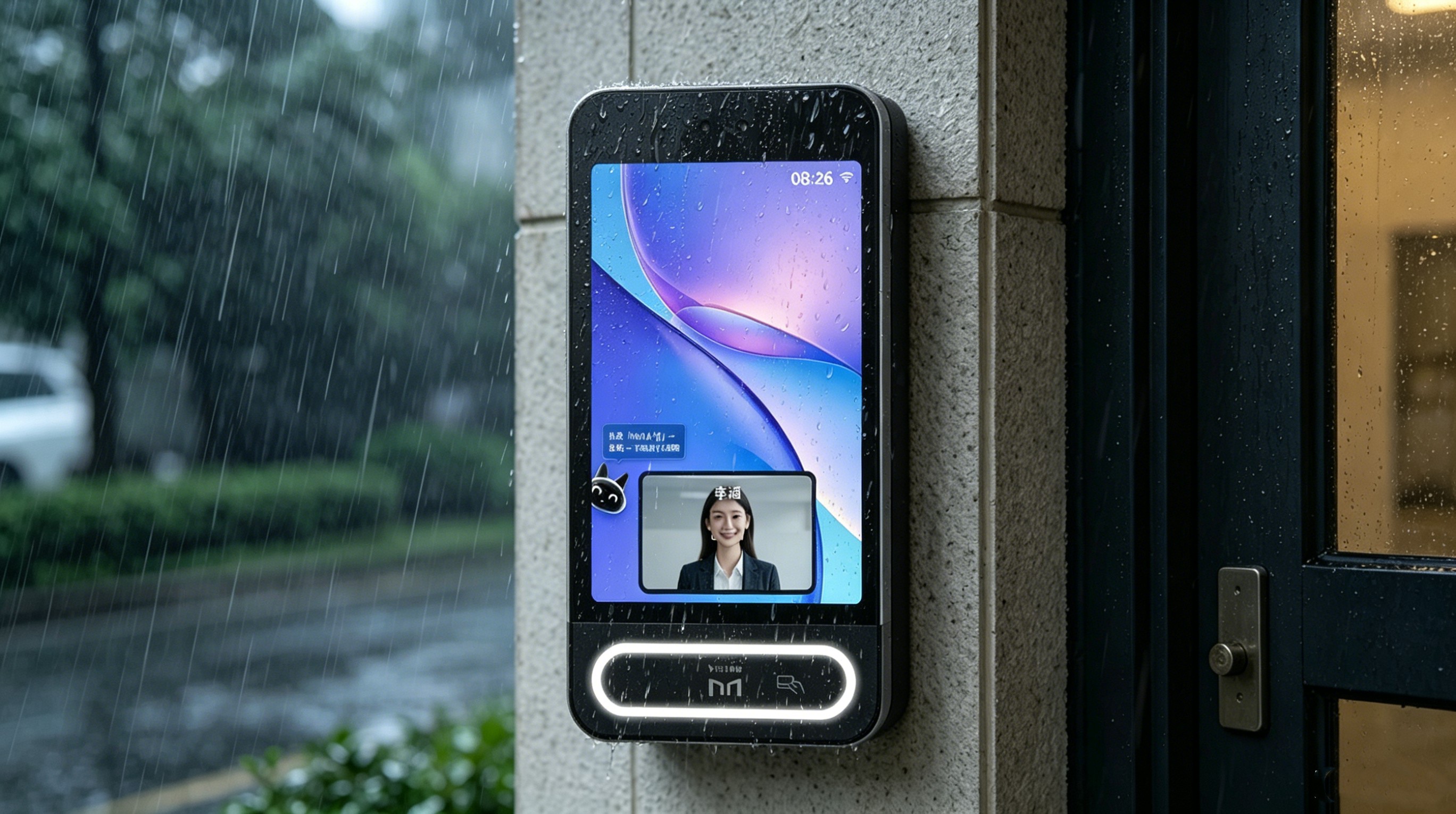 钉钉门禁考勤机MY8pro（室外防水）
