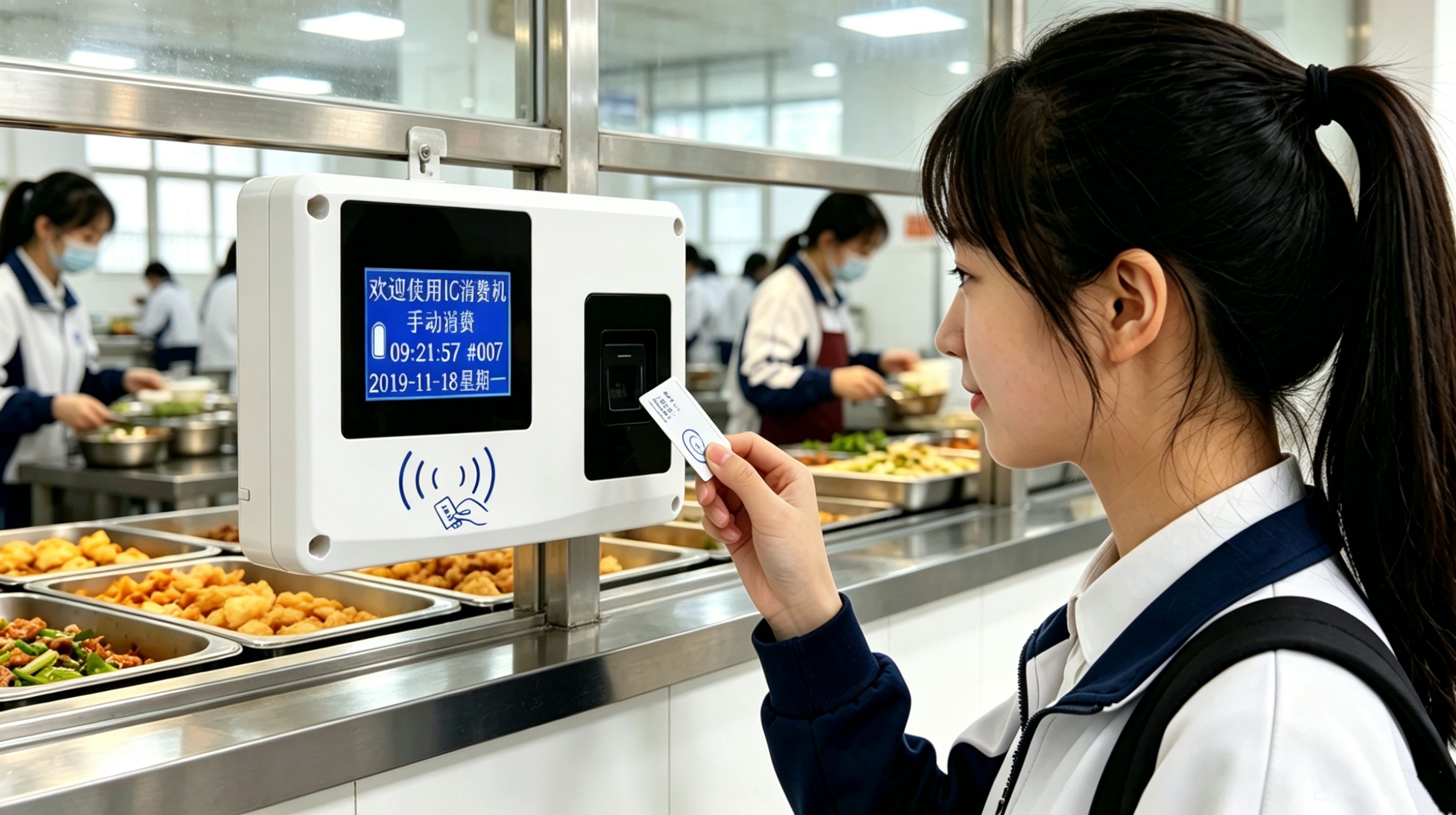 刷卡网络消费机（挂式200T、台式300T）